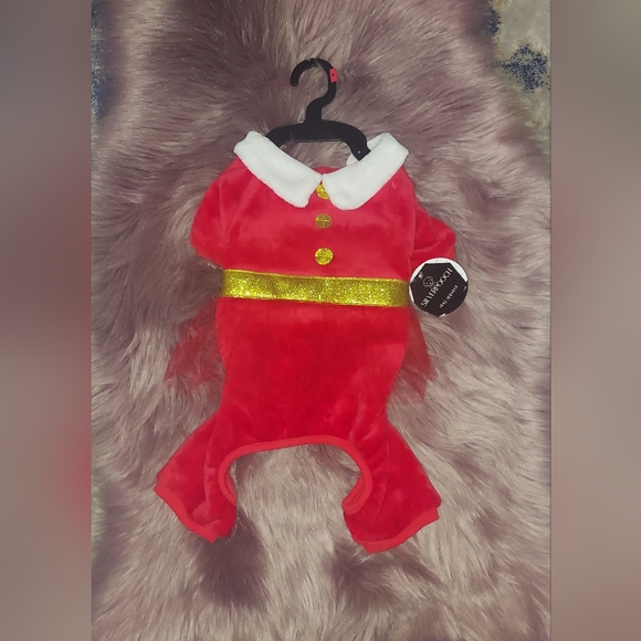 Pet Apparel Christmas Dog Silverpooch  New. - Picture 1 of 5